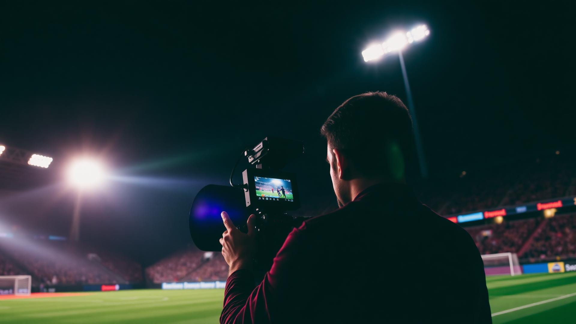 Câmera de transmissão esportiva CNB TV